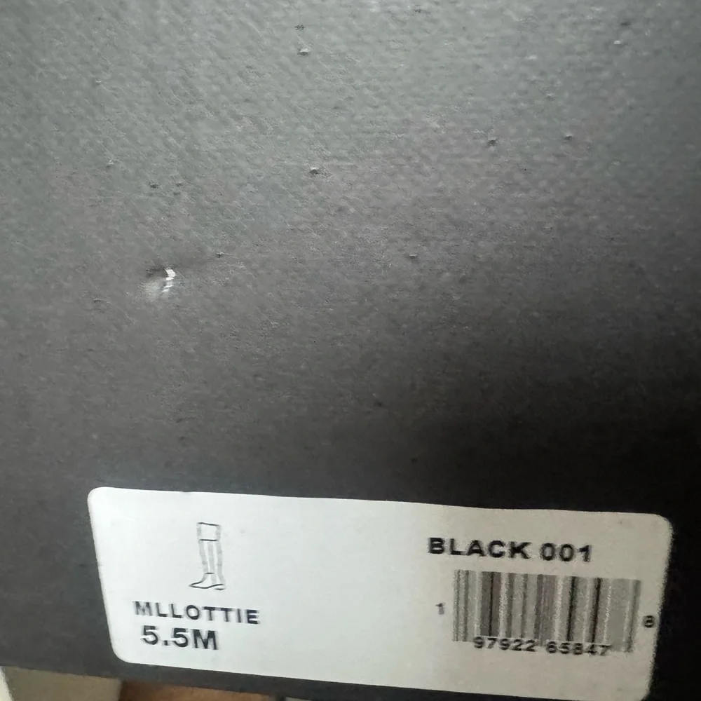 NEW Marc Fisher Women's LTD Lottie Over The Knee Black Suede Dress Boots 5.5 - Picture 7 of 7